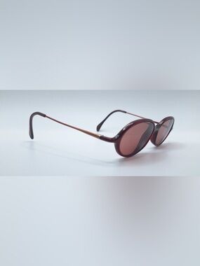 Vintage Silhouette 6060 Burgundy Oval Sunglasses Frames Only Austria